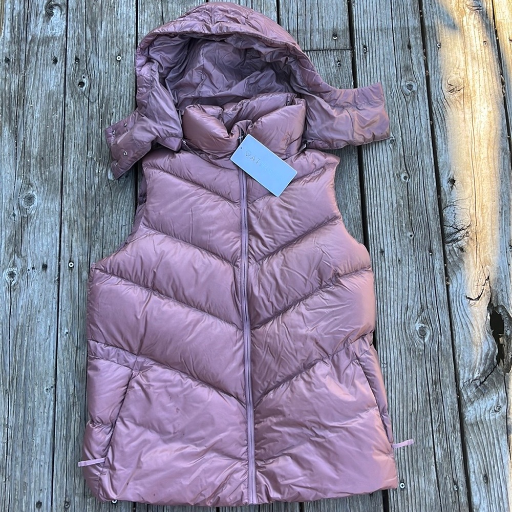 Athleta lofty down vest